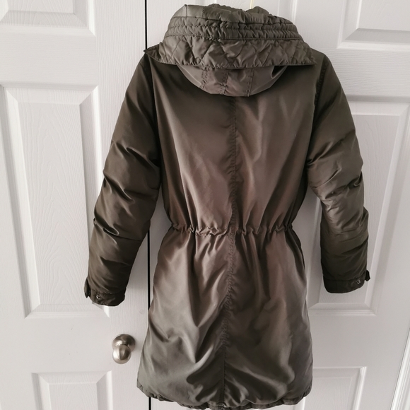Lightweight winter jacket,light military green - Picture 2 of 4